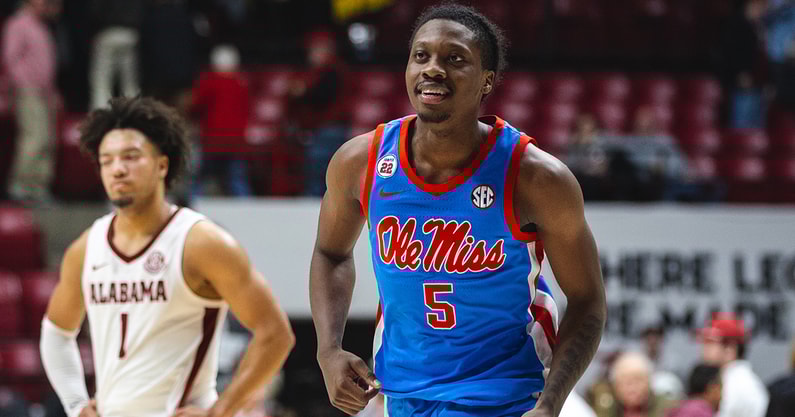 NCAA Basketball: Mississippi at Alabama