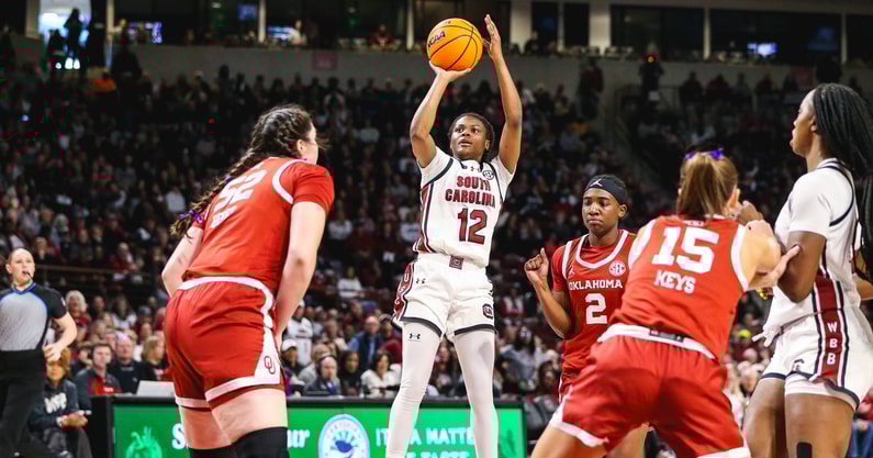 South Carolina women's basketball guard MiLaysia Fulwiley (Photo by Katie Dugan | GamecockCentral)