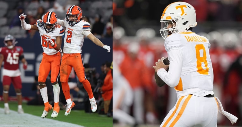 Syracuse Orange, Tennessee Volunteers