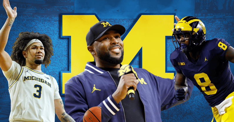 Tre Donaldson, Sherrone Moore, Derrick Moore