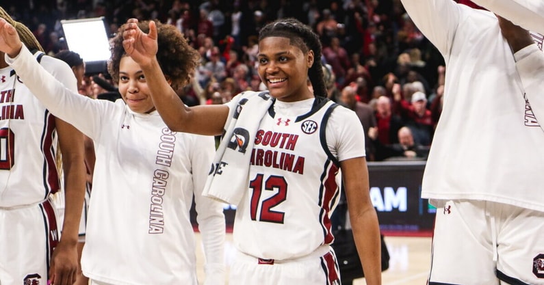 South Carolina women's basketball player MiLaysia Fulwiley during the LSU game on Jan. 24, 2025 (Katie Dugan | GamecockCentral.com)