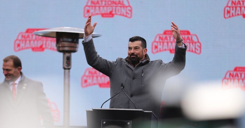 Ryan Day by Mick Walker -- Lettermen Row --