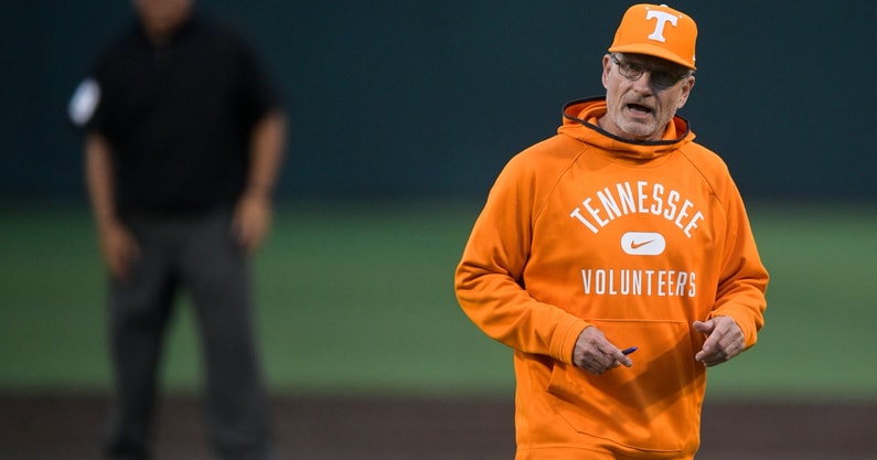 Tennessee pitching coach Frank Anderson. Credit: Calvin Mattheis/News Sentinel / USA TODAY NETWORK
