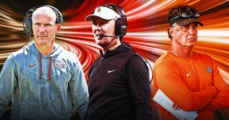 Norvell, Lincoln Riley, and Mike Gundy