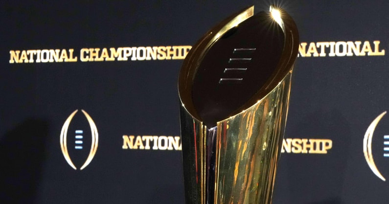 College Football Playoff Trophy