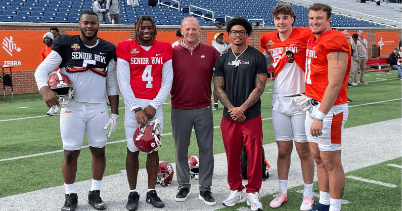 Alabama at the Senior Bowl
