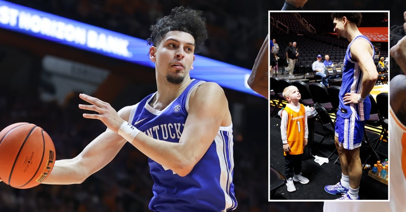 Original photo: © Randy Sartin-Imagn Images; Inset: Chet White, UK Athletics