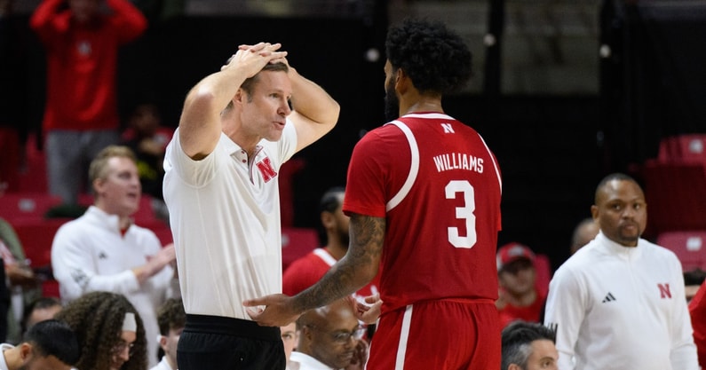 Fred Hoiberg Brice Williams Nebraska basketball 2024-25