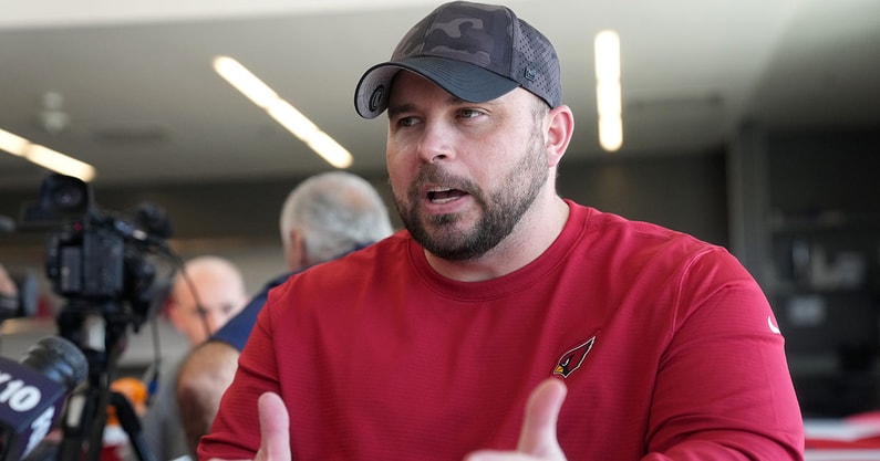 Arizona Cardinals OL coach Klayton Adams