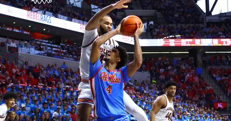 NCAA Basketball: Auburn at Mississippi
