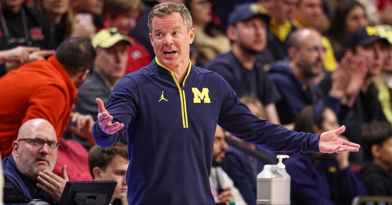 NCAA Basketball: Michigan at Rutgers