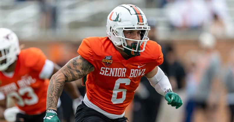 Xavier Restrepo Reese's Senior Bowl
