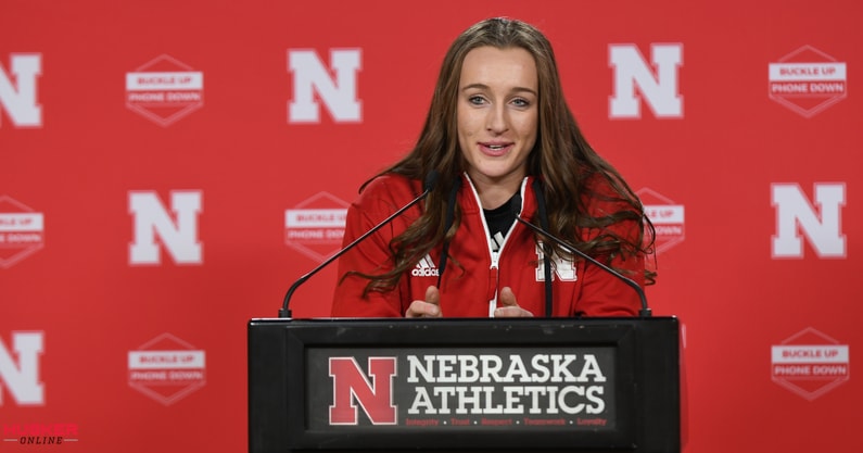 Nebraska softball pitcher Jordy Bahl