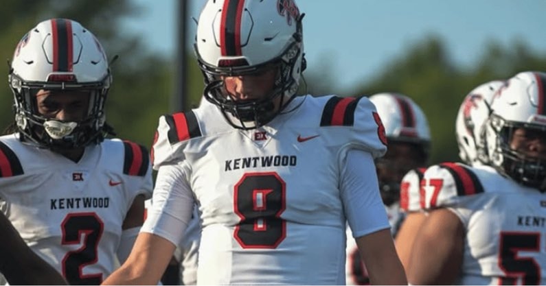 Michigan State QB commit Kayd Coffman.