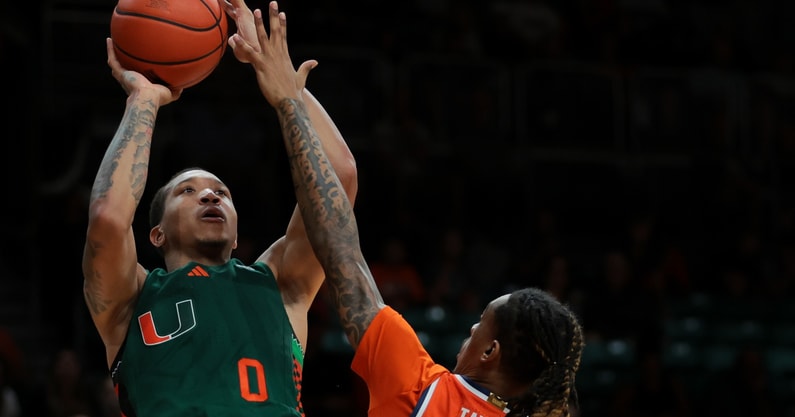 NCAA Basketball: Syracuse at Miami (FL)