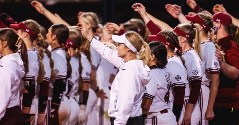 ashley-chastain-woodard_54312065170_o-South Carolina Gamecocks softball vs Virginia-Feb 6 2025-Credit Katie Dugan GamecockCentral