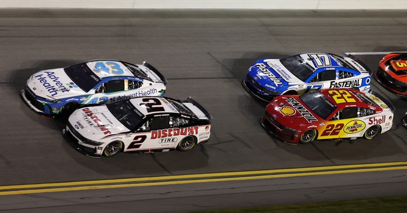 Austin Cindric Erik Jones NASCAR