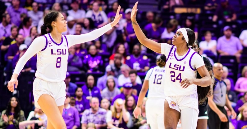 Jersey Wolfenbarger Aneesah Morrow LSU