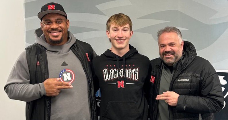 2026 Edge LB Jase Reynolds at Nebraska junior day