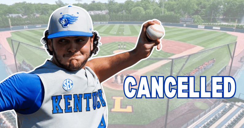 Kentucky Baseball #39 s Sunday series finale cancelled due to weather