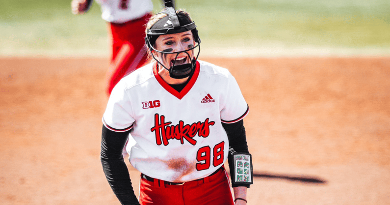 Nebraska pitcher Jordy Bahl