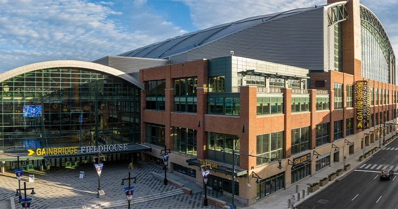 Gainbridge Fieldhouse in Indianapolis will host the Big Ten Tournament.