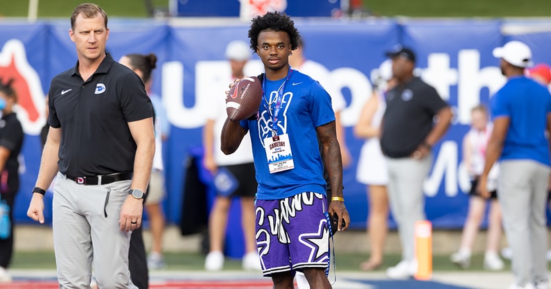 tyren-polley-working-hard-at-smu-to-get-in-the-mix-as-early-enrollee