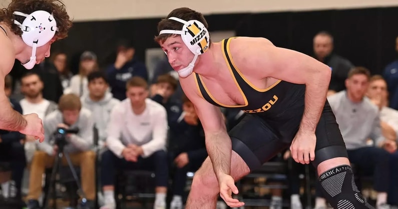 Keegan O'Toole earns 100th career win for Missouri wrestling in return from injury
