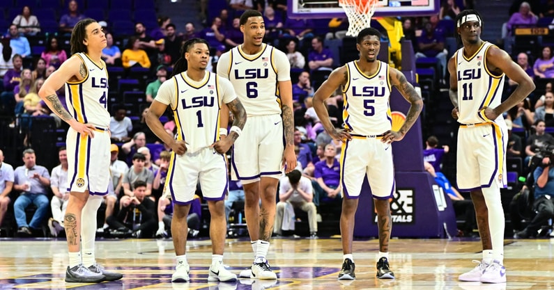 LSU Rob Miller, Jordan Sears, Cam Carter