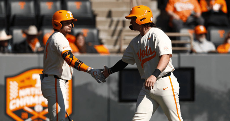 Tennessee Baseball. Credit: UT Athletics
