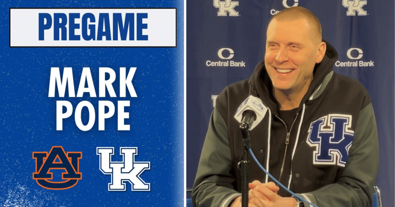 Mark Pope previews the No. 1 Auburn Tigers