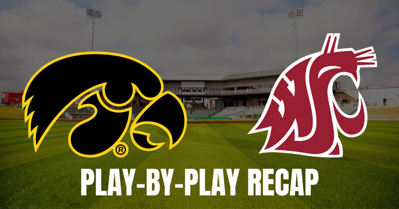 A play-by-play recap of the Hawkeyes game against Washington State.