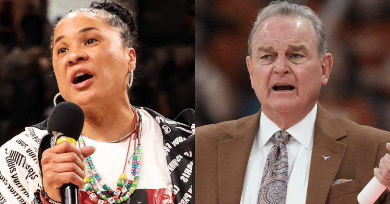 South Carolina HC Dawn Staley, Texas HC Vic Schaefer