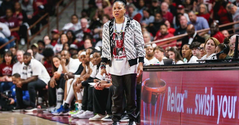 dawn-staley_54361492220_o-South Carolina Gamecocks womens basketball vs Kentucky-March 2 2025-Credit Katie Dugan GamecockCentral