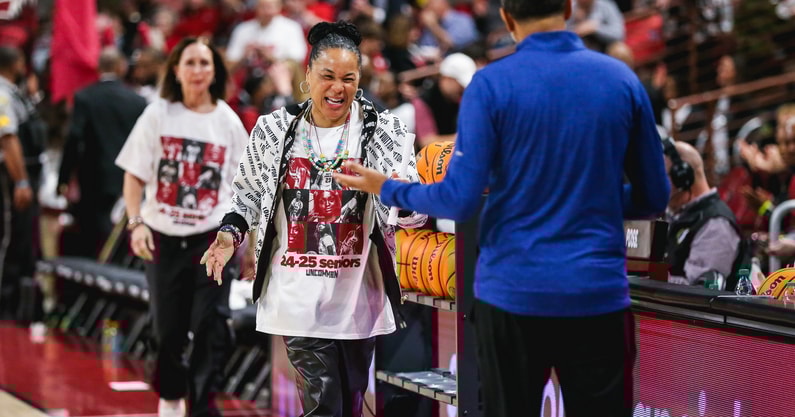 dawn-staley-kenny-brooks_54361098841_o-South Carolina Gamecocks womens basketball vs Kentucky-March 2 2025-Credit Katie Dugan GamecockCentral