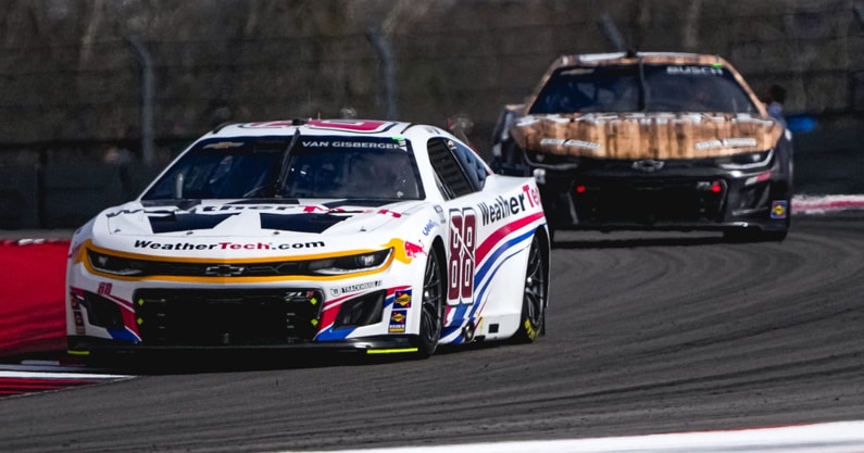 NASCAR COTA track limits