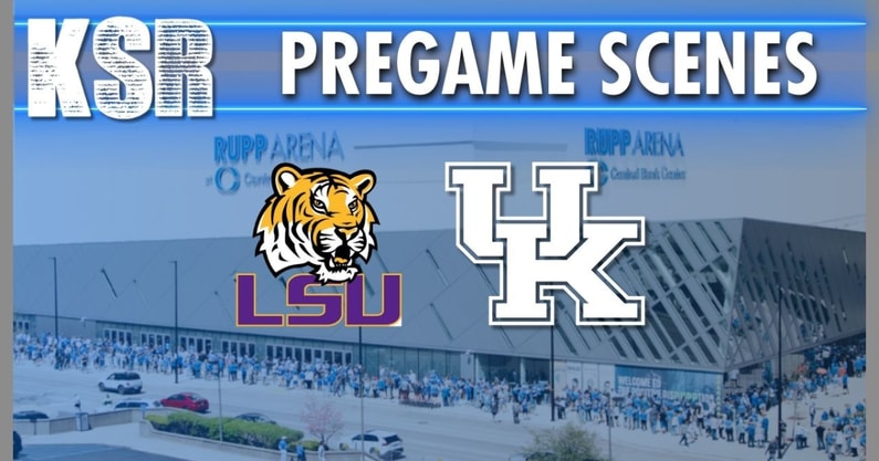 Pregame scenes ahead of LSU vs. No. 19 Kentucky