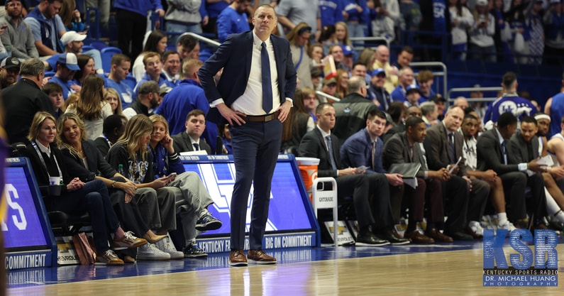 Kentucky head coach Mark Pope - Dr. Michael Huang, Kentucky Sports Radio