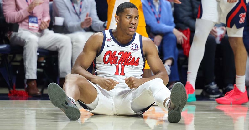 Ole Miss guard Matthew Murrell