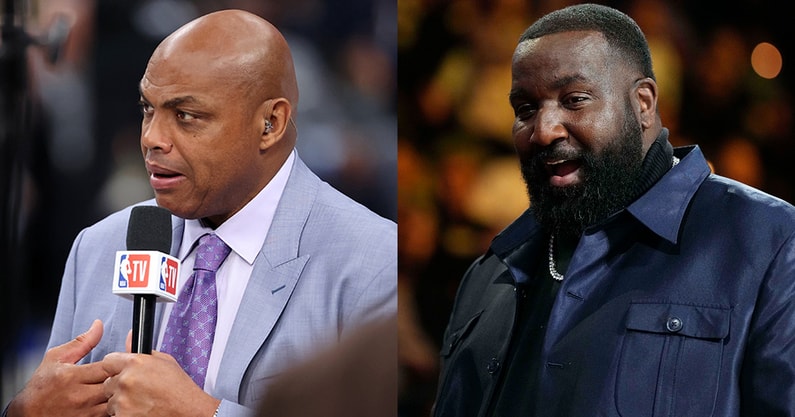 Charles Barkley and Kendrick Perkins