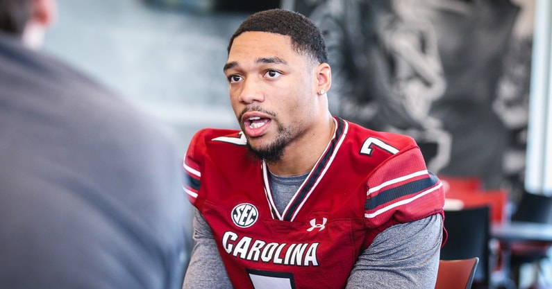 South Carolina linebacker Shawn Murphy. Photo by: Katie Dugan | GamecockCentral