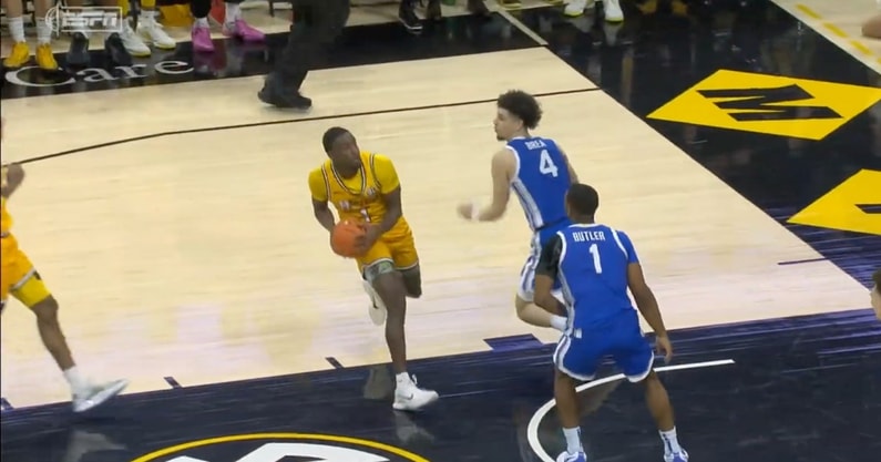 Marques Warrick (Screenshot from ESPN Broadcast)