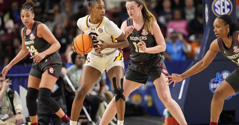 NCAA Womens Basketball: SEC Conference Tournament Semifinal - South Carolina vs Oklahoma