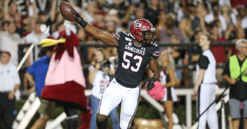 South Carolina football alum Ernest Jones. Photo by: CJ Driggers | GamecockCentral