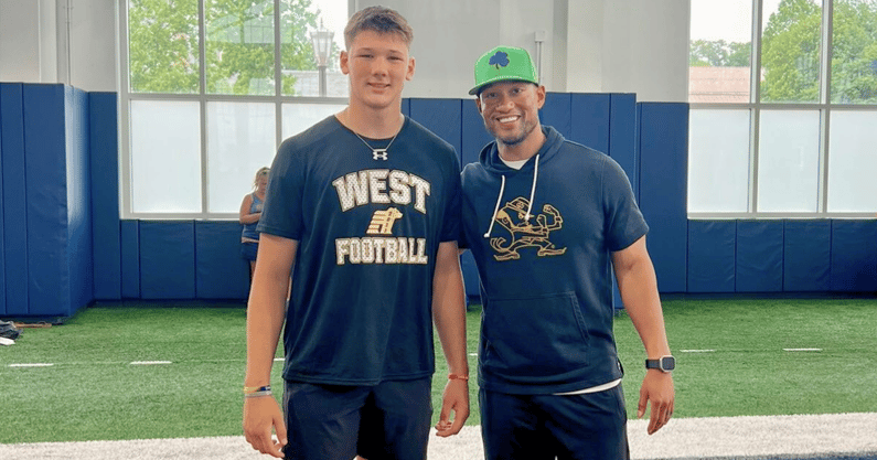 Matt Ludwig and Marcus Freeman