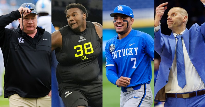 Mark Pope, Deone Walker, Devin Burkes, Mark Pope - Photos via KSR, © Kirby Lee-Imagn Images, Jordan Prather-Imagn Images