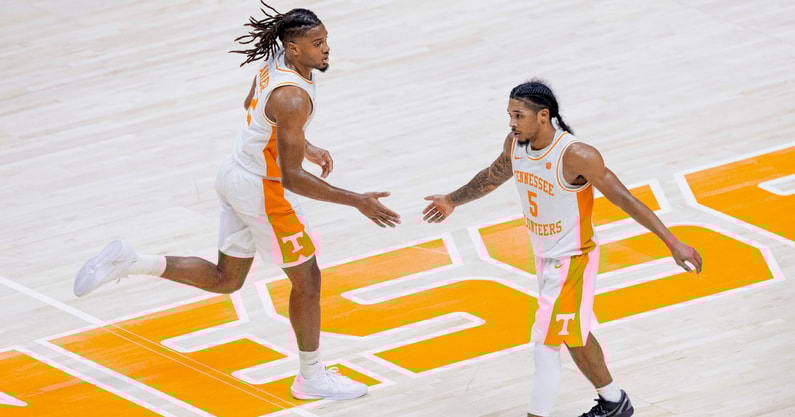 Zakai Zeigler, Chaz Lanier, Tennessee Basketball | Tennessee Athletics