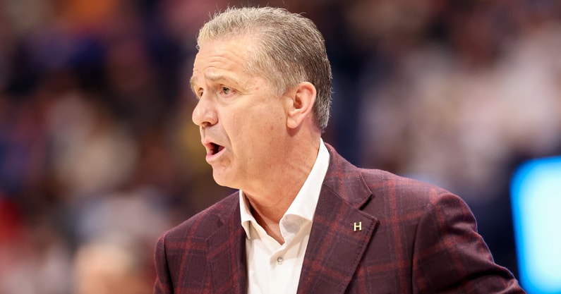 Arkansas head coach John Calipari - Photo by Mont Dawson, Kentucky Sports Radio