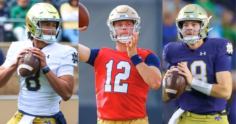 notre dame quarterbacks