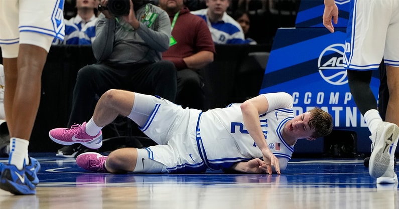 Cooper Flagg injury Duke national championship odds drop